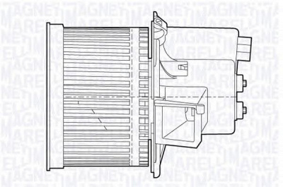 MAGNETI MARELLI 069412652010 -  Электродвигатель, вентиляция салона